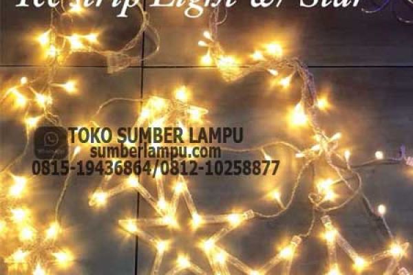lampu natal bintang