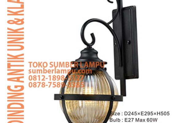 lampu dinding klasik