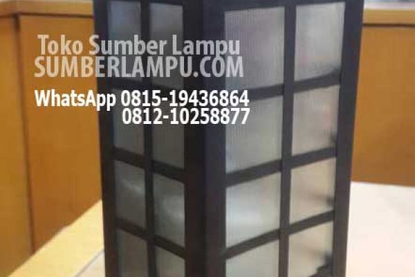 lampu dinding kotak