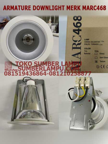 lampu downlight marc 468