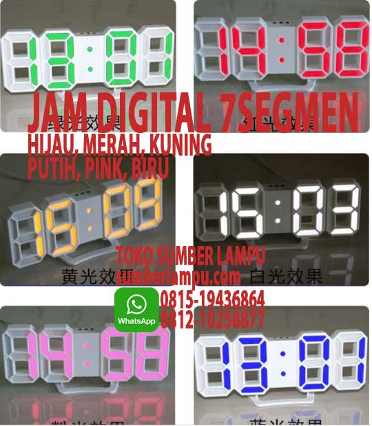 jam digital led