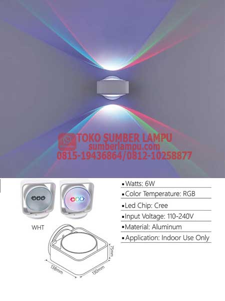 lampu dinding rgb
