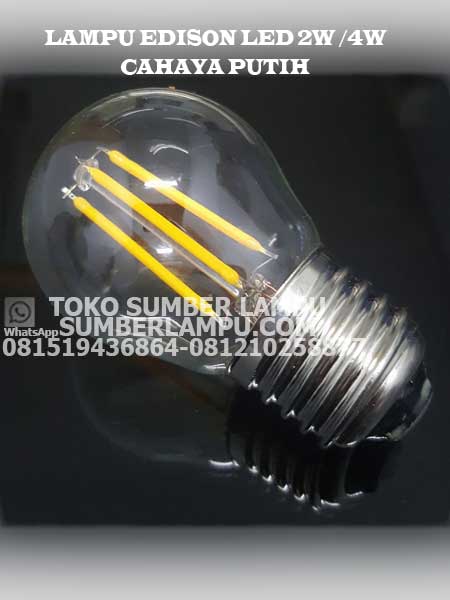 lampu edison led 4 watt