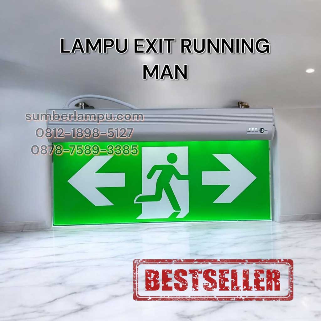 lampu exit kiri kanan