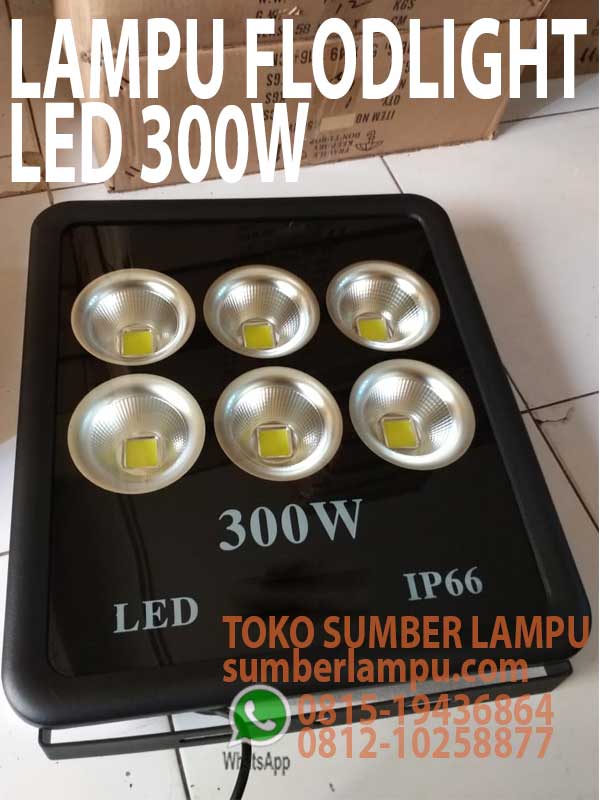 lampu floodlight led 300w