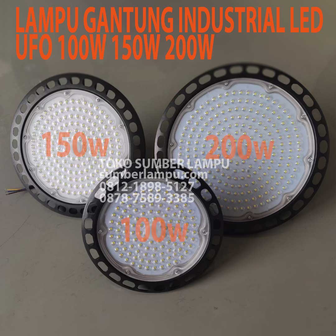 lampu gantung industri led