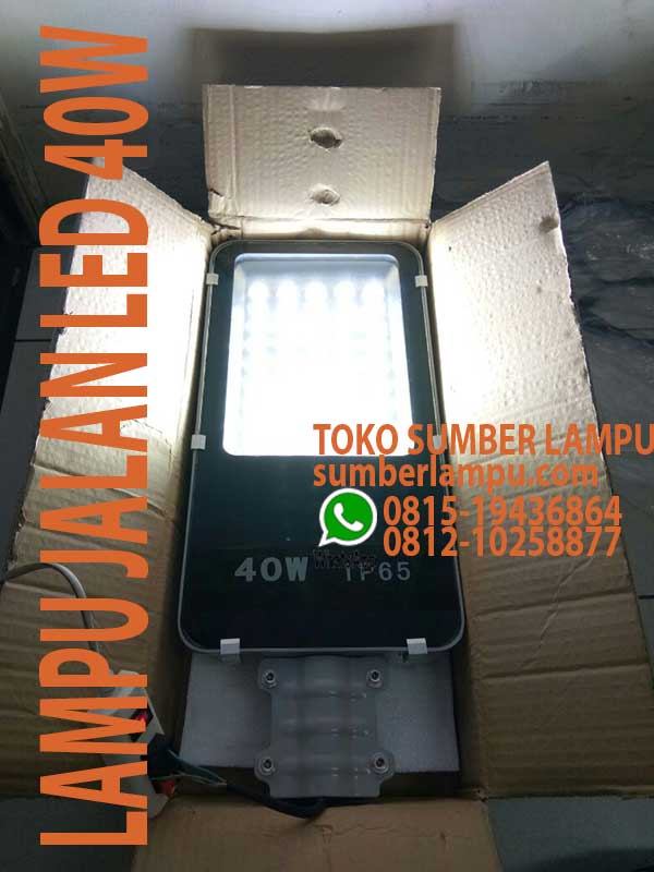 lampu jalan led 40 watt