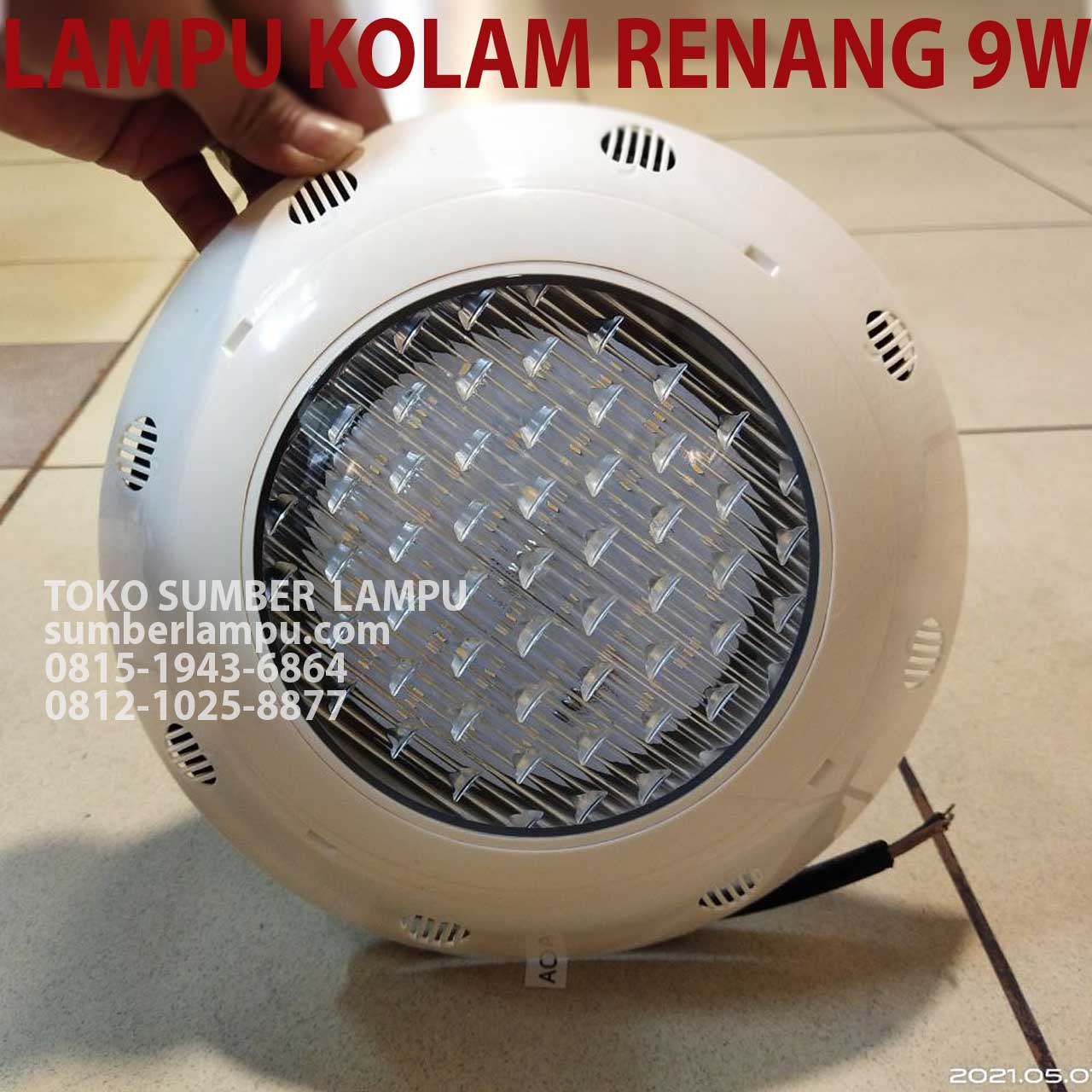 lampu kolam renang 9w