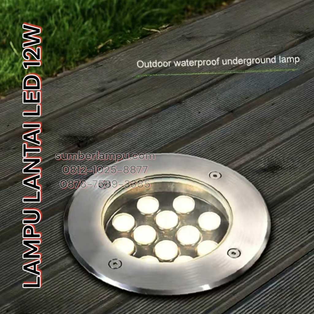 lampu lantai led 12w