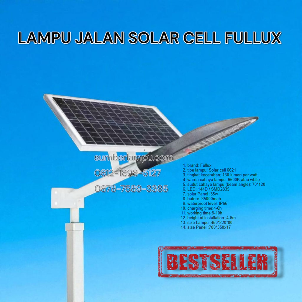 lampu solar cell fullux