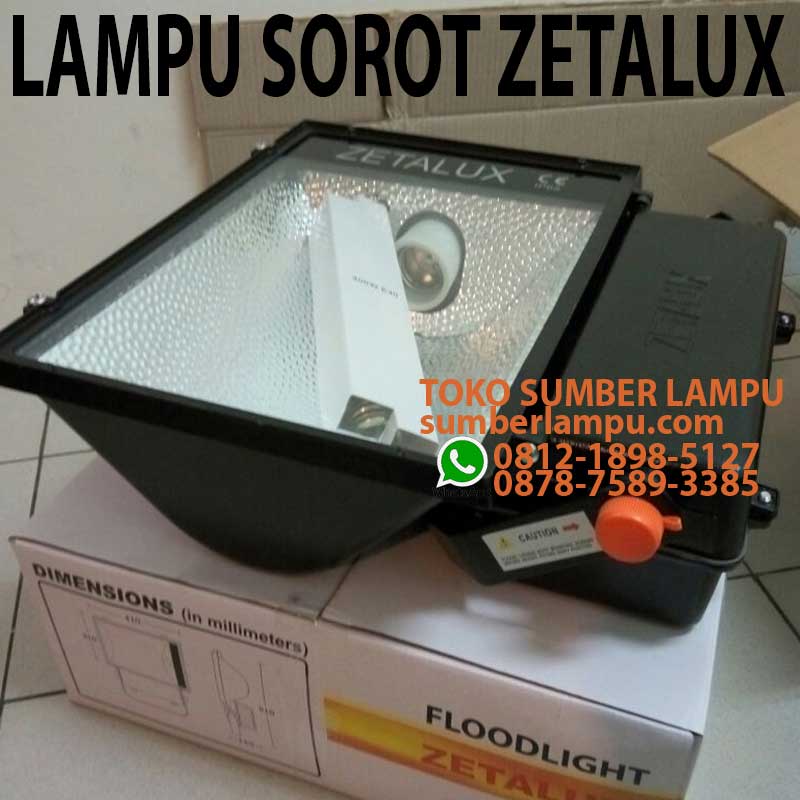 lampu sorot zetalux 400w