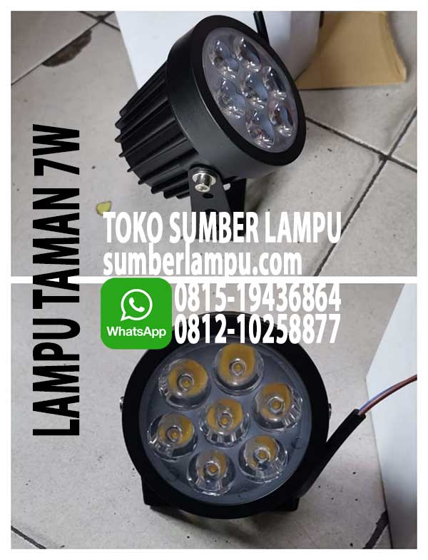 lampu taman led 7w