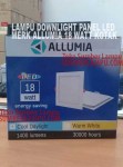 Lampu Downlight Panel LED merk Allumia 18 watt