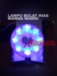 Lampu Bulat Hias LED Warna Warni RGB