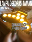 lampu sorot taman pohon