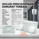 Lampu Emergency ARTALUX AR860 LED 2x5W