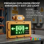 lampu exit explosion proof led