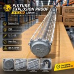 Lampu Explosion Proof 1x18W LED Ex 1-2