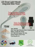 lampu jalan 75 watt solar panel