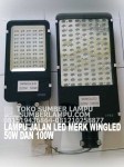 Lampu Jalan LED merk Wingled 100 watt dan 50 watt