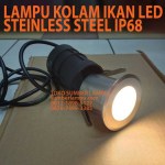 Lampu Kolam Ikan LED 10W Steinless Steel IP68