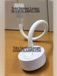 Lampu Meja Fleksible 5 watt Putih dan Hitam