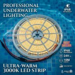 Lampu LED Strip Kolam Underwater 24V 10M