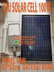 Lampu PJU Solar Cell 100W SMD3030 200LEDs