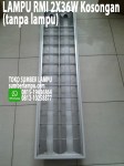 Lampu RMI 2x36 watt Kosongan