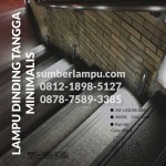 lampu sorot dinding tangga