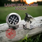 Lampu Sorot Kolam 24W 24V IP68 SS304 Terbaru