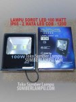 Lampu Sorot LED Outdoor 100 watt COB 2 Mata