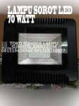 Lampu Sorot LED 70 watt White Warmwhite