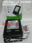 Lampu Sorot Tiga Warna RGB 20 watt