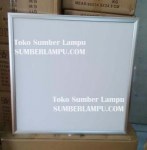 Lampu LED panel 48watt Frame Silver