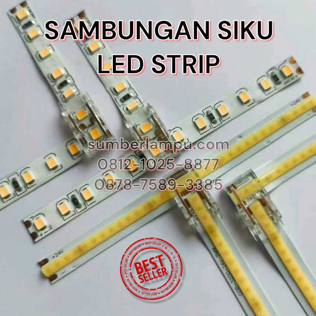 sambungan siku led strip